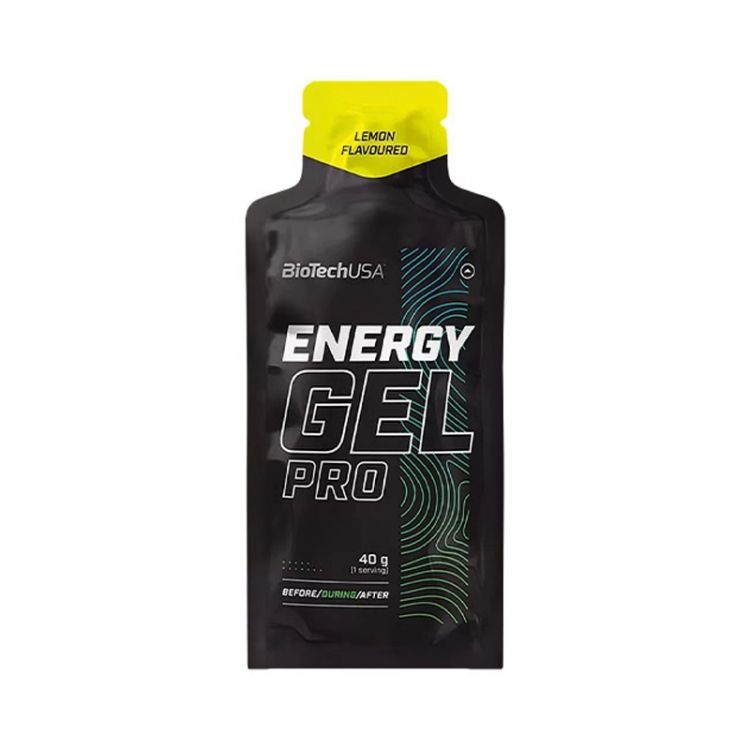 BioTech USA ENERGY GEL PRO Citrón 40g