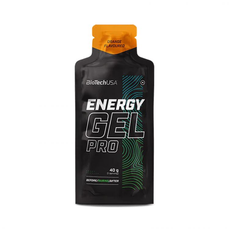 BioTech USA ENERGY GEL PRO Pomaranč 40g
