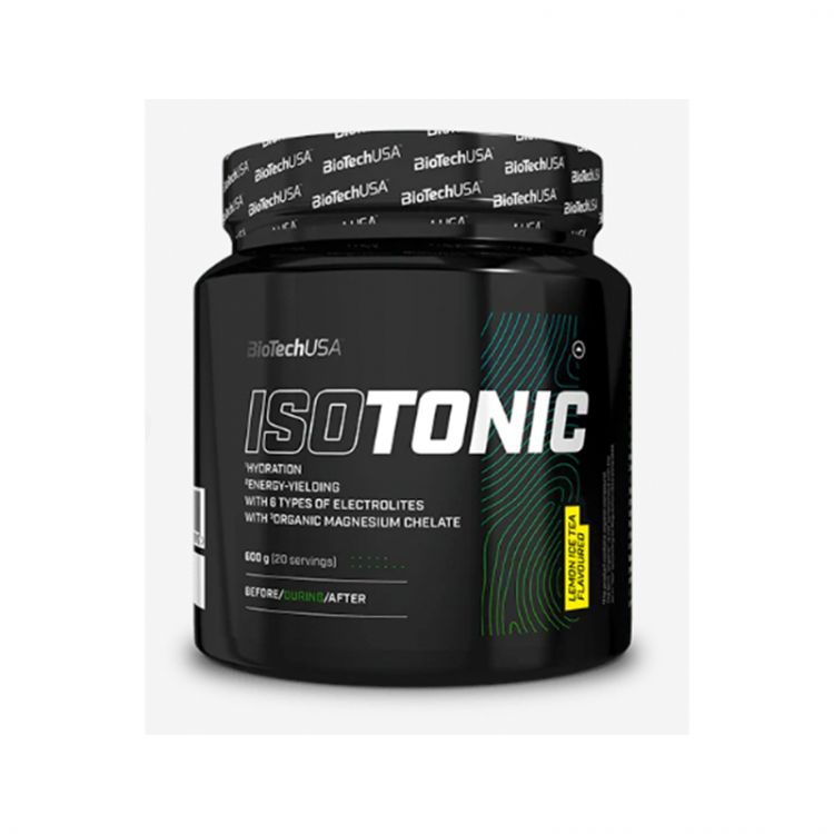 BioTech USA IsoTonic citrónový ľadový čaj 600g