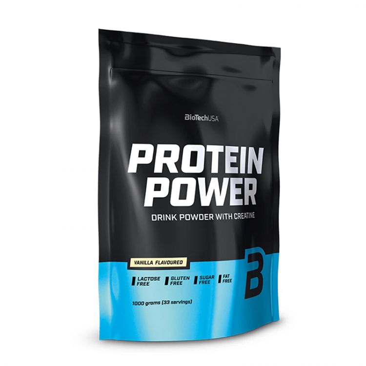 BioTech USA Protein Power - Vanilka 1000g