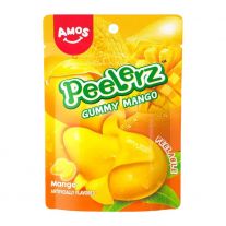 Amos Peelerz vylupovacie gumové cukríky Mango 65g