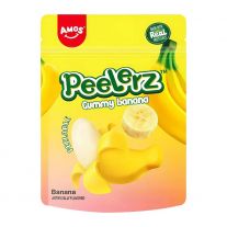 Amos Peelerz vylupovacie gumové cukríky Banán 65g