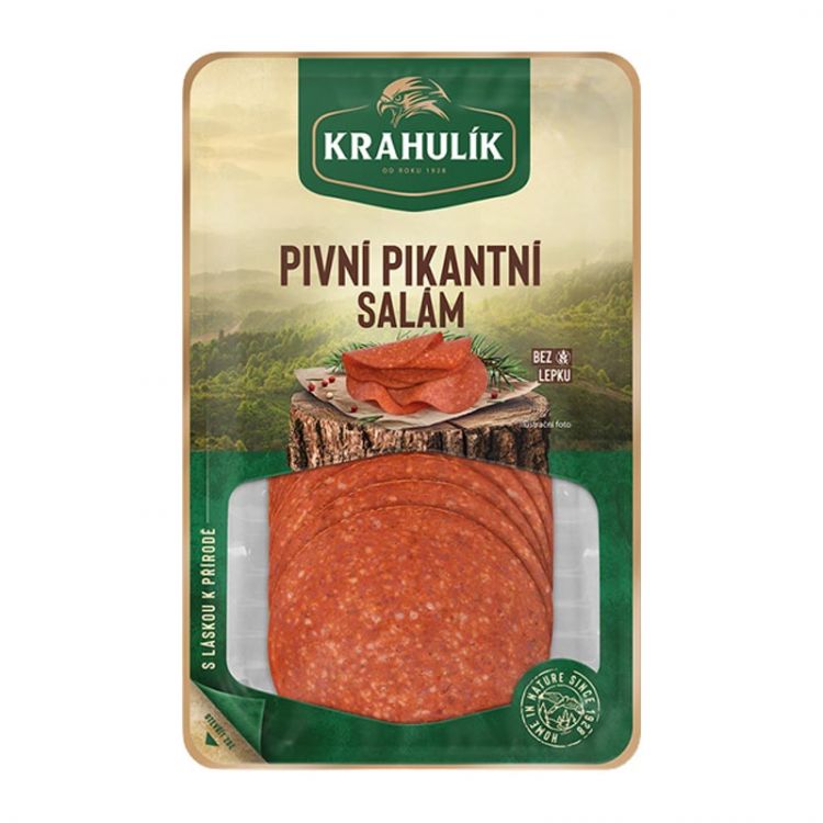 Krahulik Pivná pikantná saláma 100g