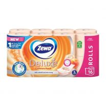 Zewa toaletný papier Deluxe 3vrst./16ks Peach