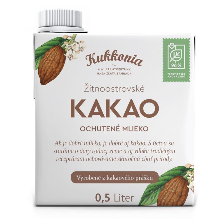 Kukkonia Žitnoostrovské kakao 0,5 l - eDELIA.sk