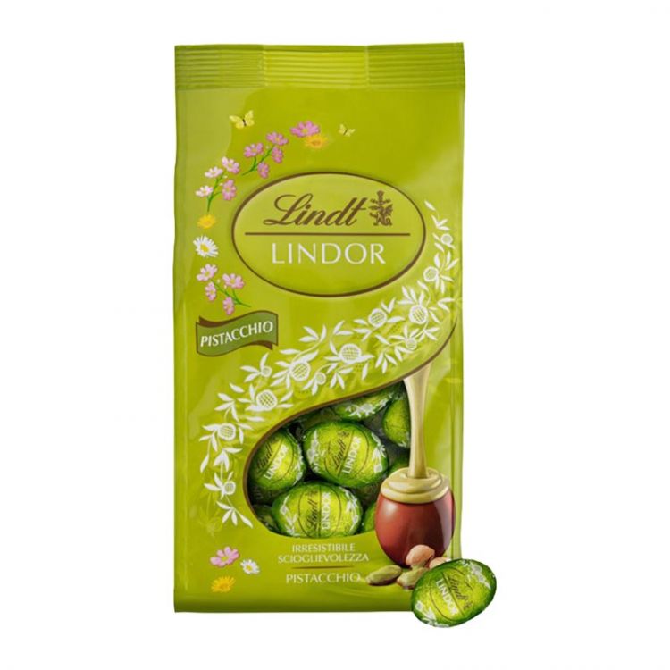Lindt Lindor vajíčka pistácie 180g