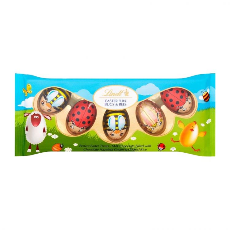 Lindt Veľkonočný chrobáci & včieľky 50g