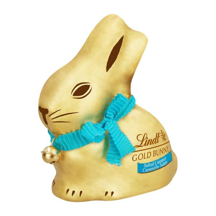 Lindt Zlatý Zajačik slaný karamel 100 g