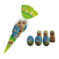 Chocoland Veľkonočný kornút mliečna čokoláda 75 g