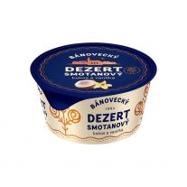 MILSY Banovecký dezert smotanový kokos a vanilka 135 g