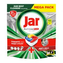 Jar Tablety do umývačky riadu Platinum Plus All in One Lemon 102 ks