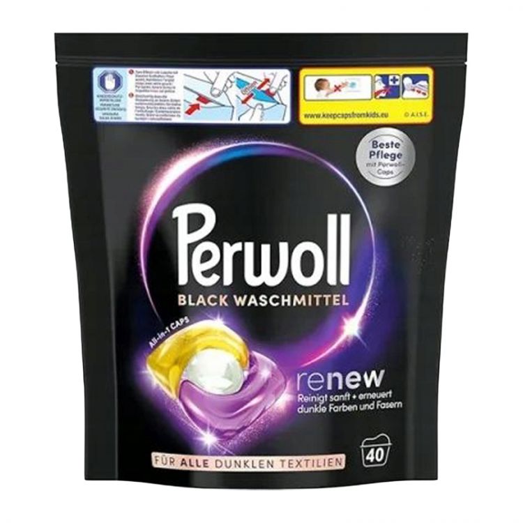 Perwoll Pracie tablety Black Renew 40 PD