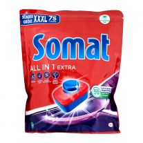 Tablety do myčky Somat All in 1 Extra, 75 ks