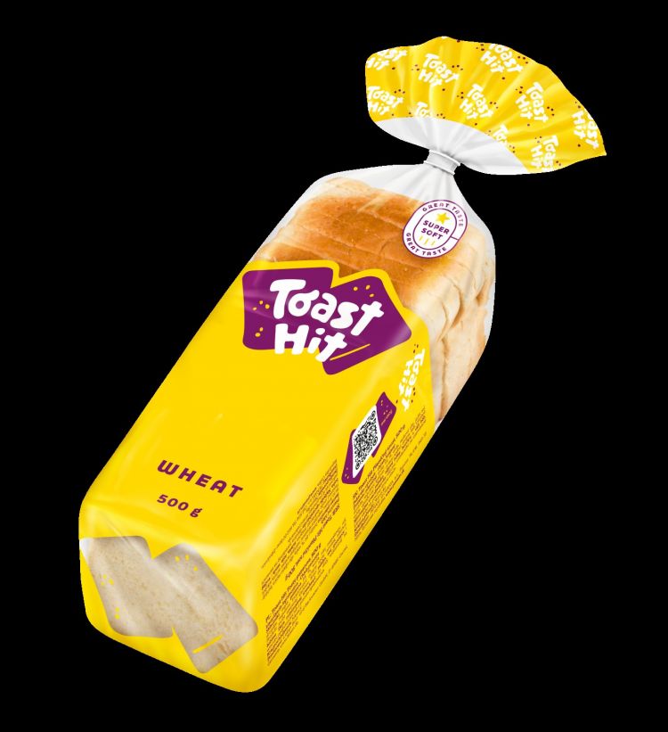 Hit toast wheat 500g