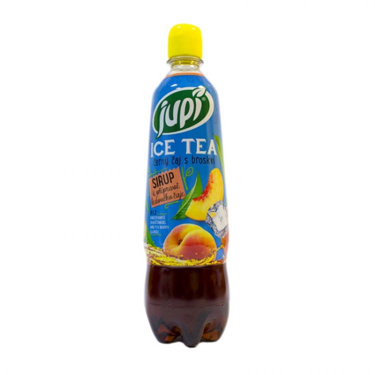 Jupí Extra Ice Tea - Čierny čaj s Broskyňou 0,7l