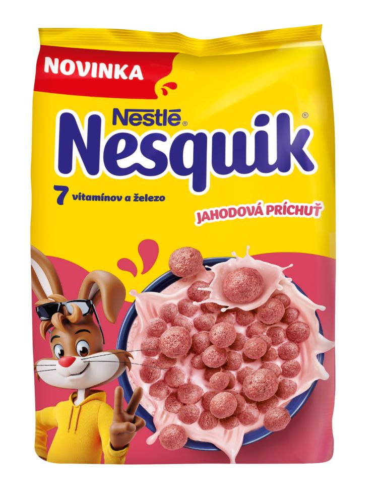 Nestlé Nesquik cereálie jahodové 450g