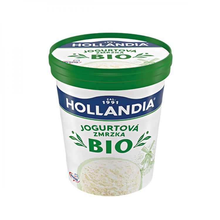 Hollandia BIO jogurtová zmrzka 420ml