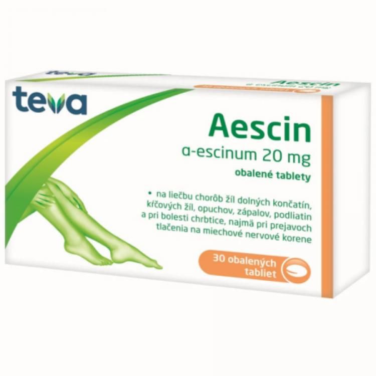 AESCIN 20 mg 30 tabliet