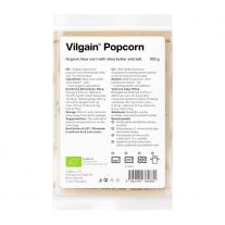 Vilgain Popcorn do mikrovlnky BIO solený z modrej kukurice 100 g