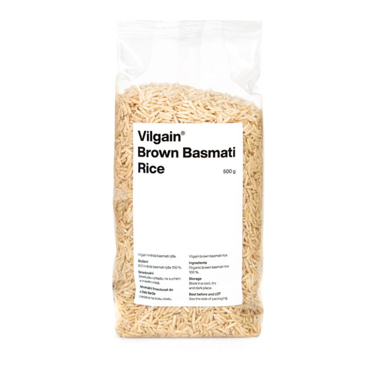 Vilgain Basmati ryža hnedá BIO 500 g