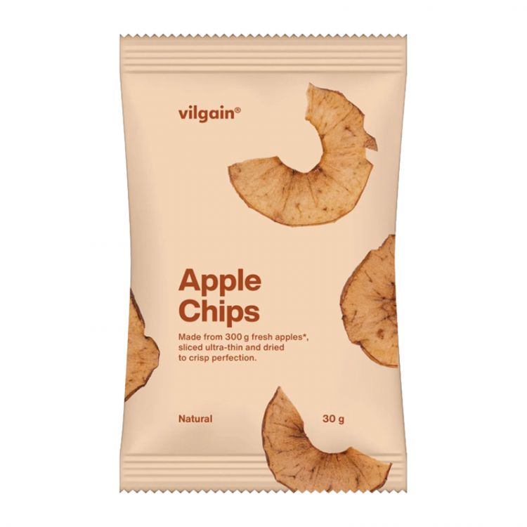 Vilgain Jablčné chipsy natural 30 g