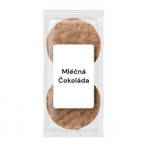 Vilgain Ryžové chlebíčky BIO mliečna čokoláda 100 g