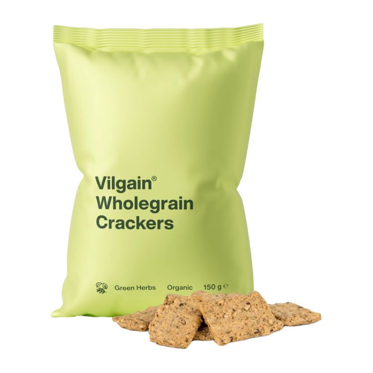 Vilgain Celozrnné krekry BIO bylinky 150 g