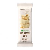 Vilgain Nut Butter Cups BIO Biele arašidové blaho 39 g (3 x 13 g)