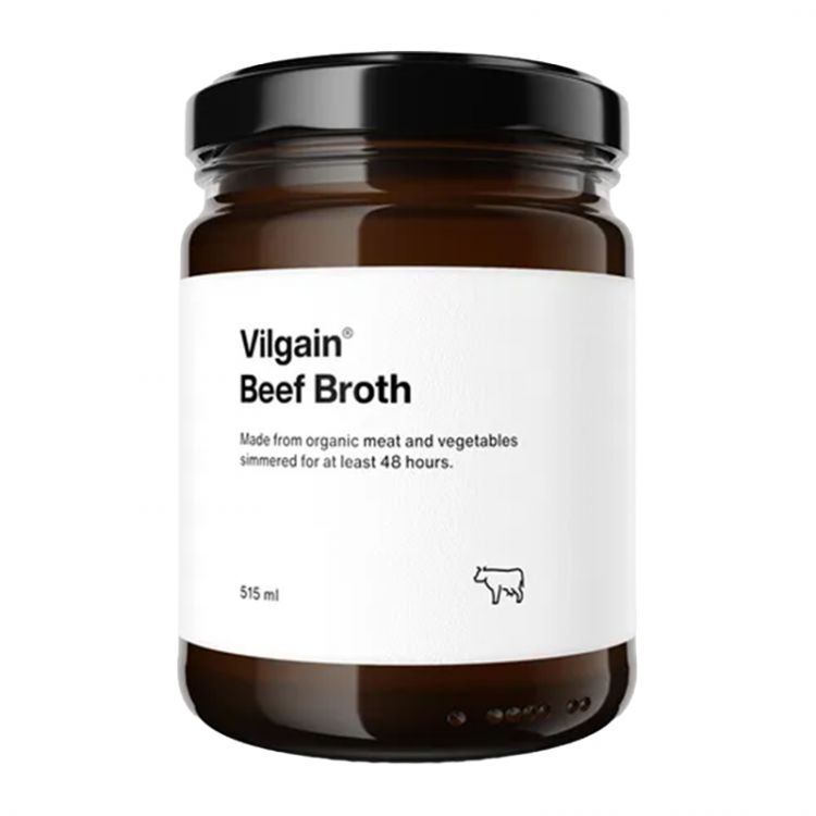 Vilgain Hovädzí vývar bez soli BIO 515 ml