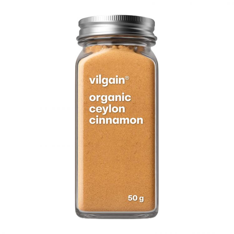 Vilgain Cejlónska škorica BIO mletá 50 g (dóza)