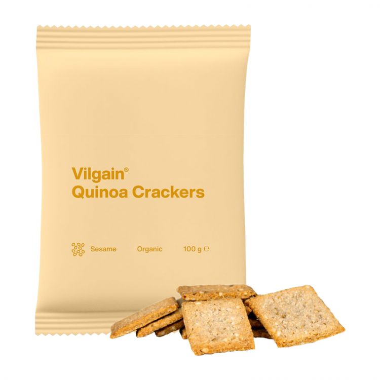 Vilgain Quinoa krekry BIO sezam 100 g