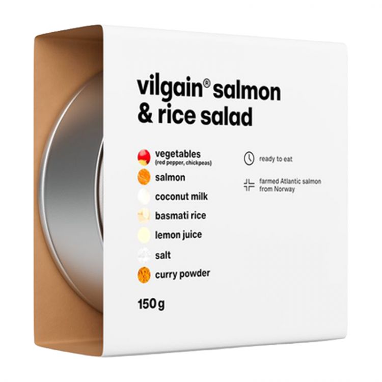 Vilgain Lososový šalát s ryžou 150 g