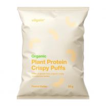 Vilgain Plant Protein Crispy Puffs BIO arašidové maslo 50 g
