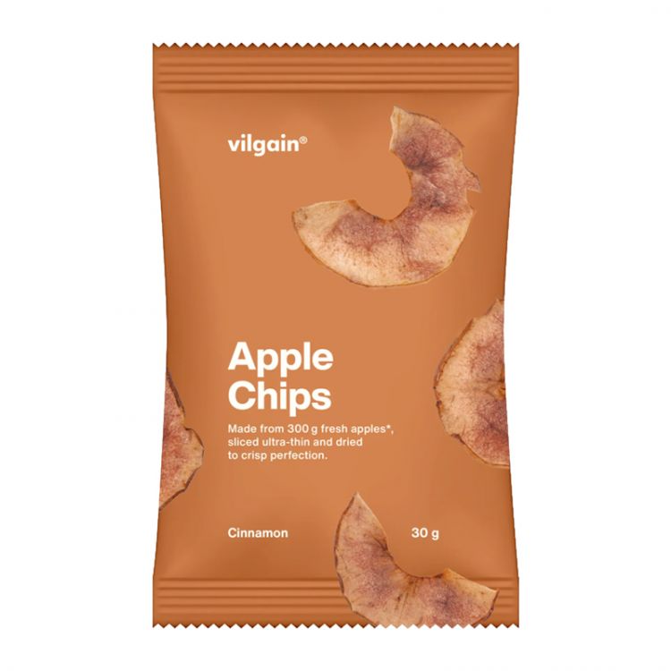 Vilgain Jablčné chipsy škorica 30 g