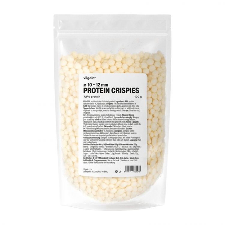 Vilgain Protein Crispies XL mliečna čokoláda 60 g