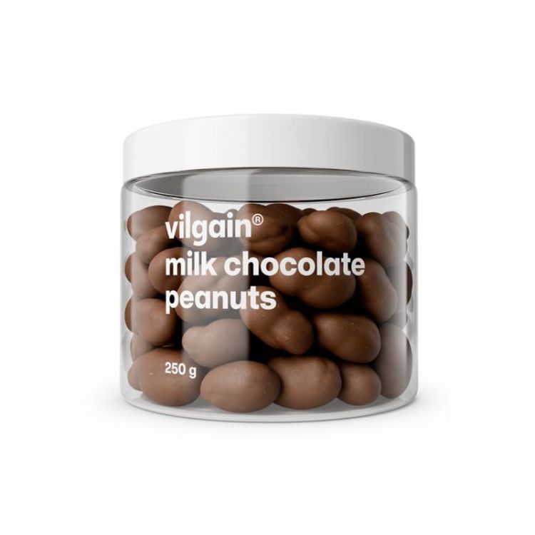 Vilgain Arašidy v čokoláde mliečna čokoláda 250 g