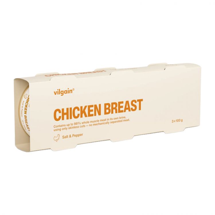Vilgain Kuracie prsia so soľou a korením 300 g (3 x 100 g)