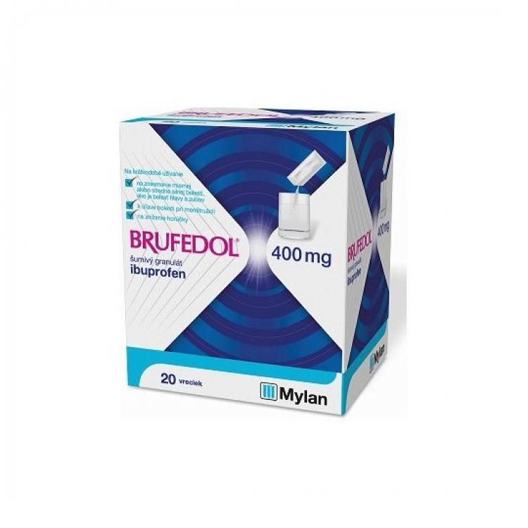 BRUFEN Instant 400 mg šumivý granulát vrecká