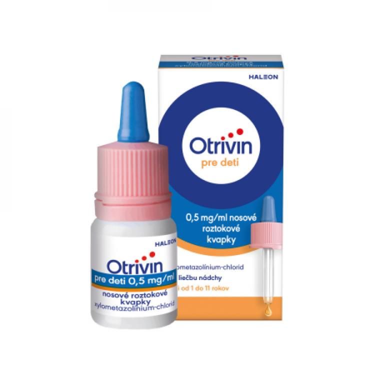 OTRIVIN Nosové kvapky pre deti 10 ml