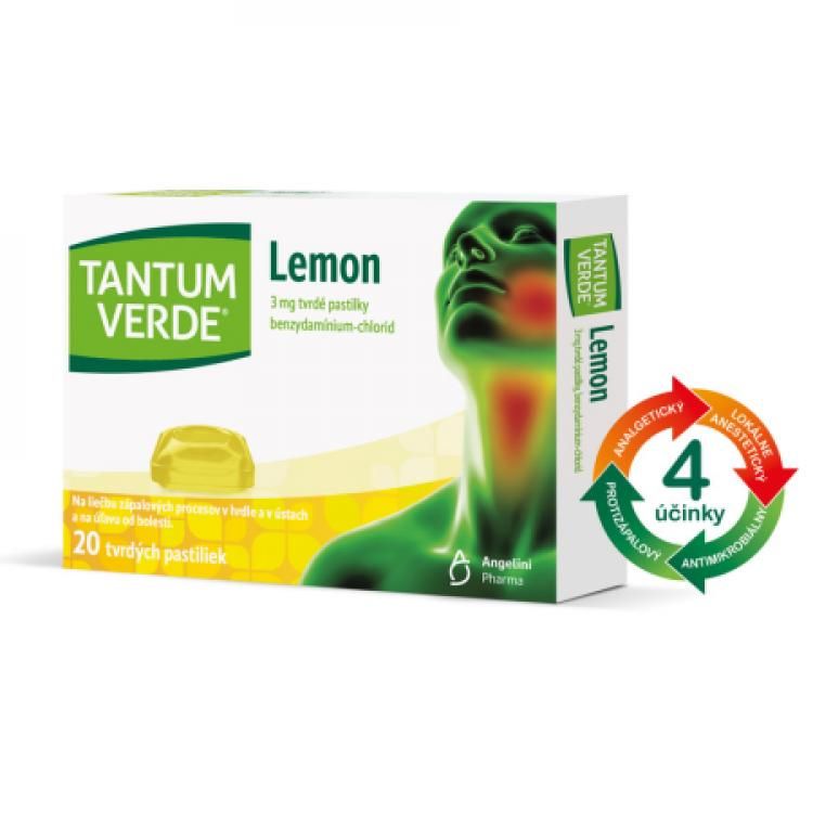 TANTUM VERDE Lemon 20 pastiliek