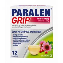 PARALEN Grip horúci nápoj echinacea a šípky 12 vrecúšok