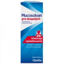 MUCOSOLVAN sirup pre dospelých 200 ml