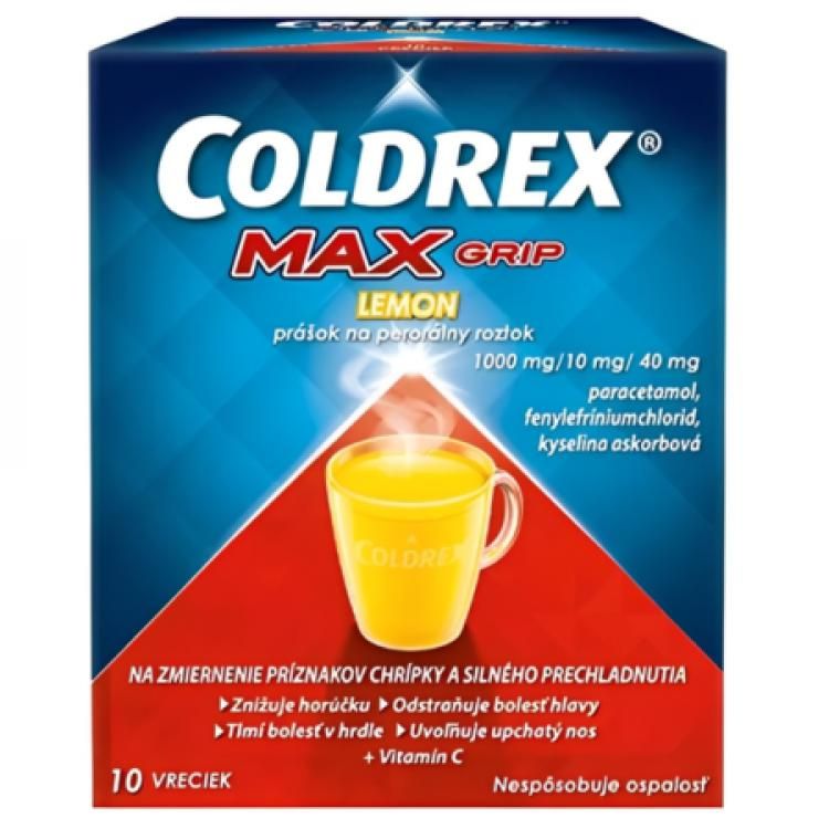 COLDREX Maxgrip lemon 10 ks