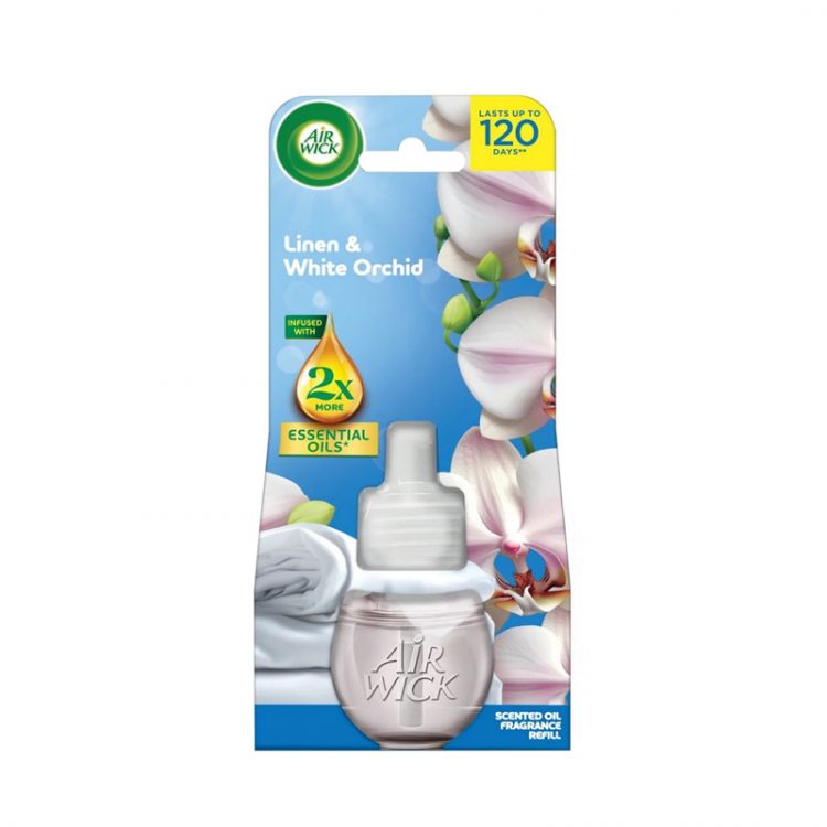 Air Wick electric system refill 19ml Linen & White Orchid