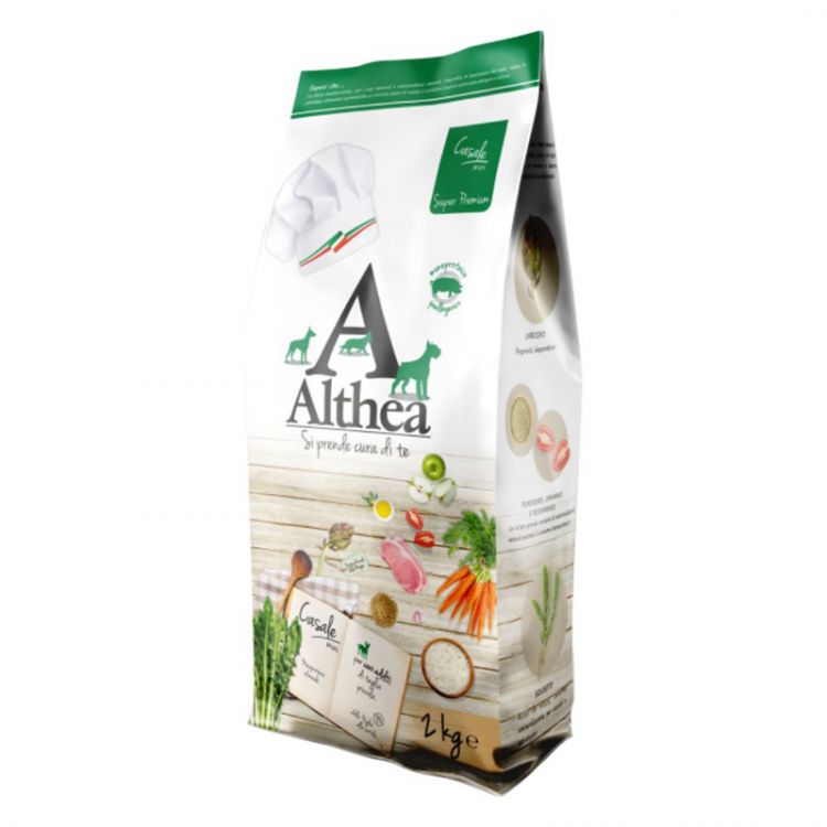 ALTHEA CASALE  MINI Hypoalergénne krmivo pre dospelé psy malých plemien s bravčovým mäsom 2kg