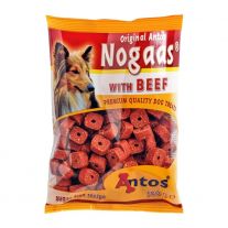 ANTOS NOGAS Odmena pre psa s hovädzím mäsom 500g