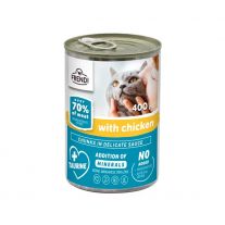 FRENDI Konzerva pre dospelé mačky hydina 400g