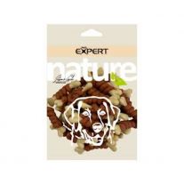 PET EXPERT NATURE   Kalciová kosť kačacie mäso + chrupavka  100g