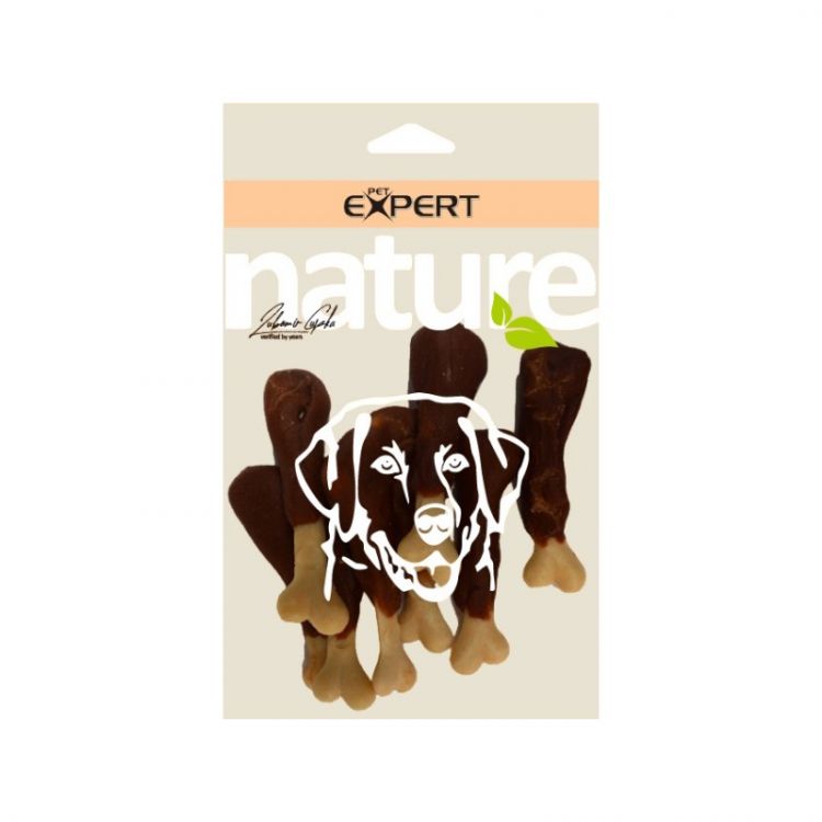 PET EXPERT NATURE Kalsiová kosť stehno s jahňacím mäsom  100g