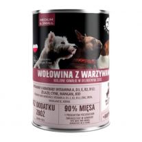 PET REPUBLIC Konzerva pre dospelé psy s hovädzím mäsom 400g
